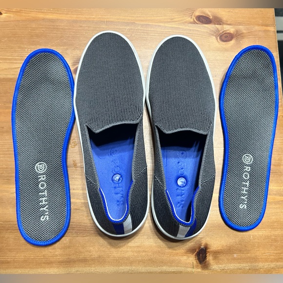 Rothy’s “The Sneaker” Steel Gray size 9 - Picture 3 of 6